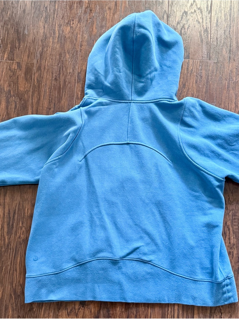 Lululemon Scuba Pullover Hoodie Blue Size 12 - Picture 2 of 3